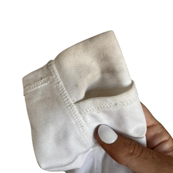 Title Nine White Sunbuster 2.0 Full Zip Hoodie Sun Shirt, Size M - Picture 7 of 9